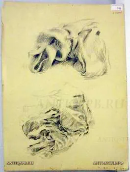 144. Рисунок "Автопортрет". Бумага, карандаш
